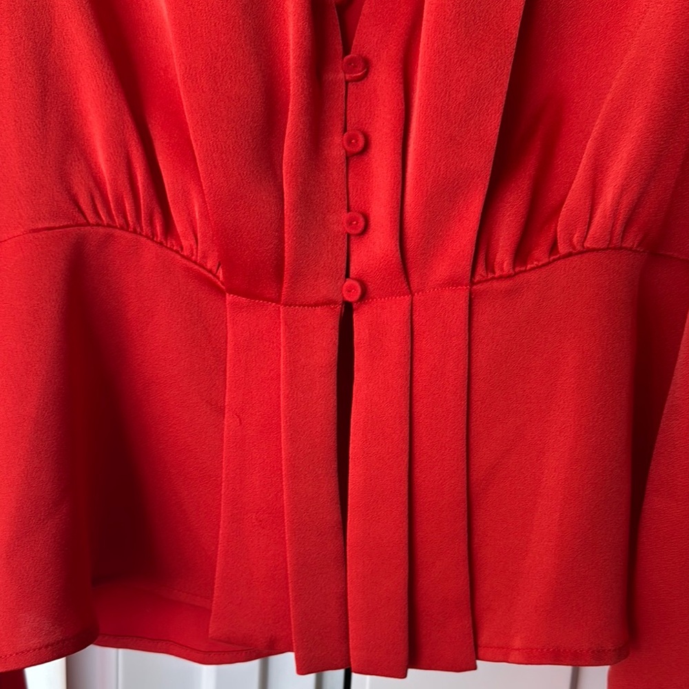 BCBGMaxAzria Vibrant Red Blazer - Picture 4 of 7